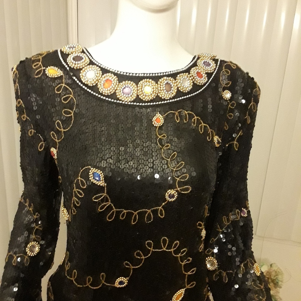 Jennifer 2 Piece Sequins  Skirt & Top